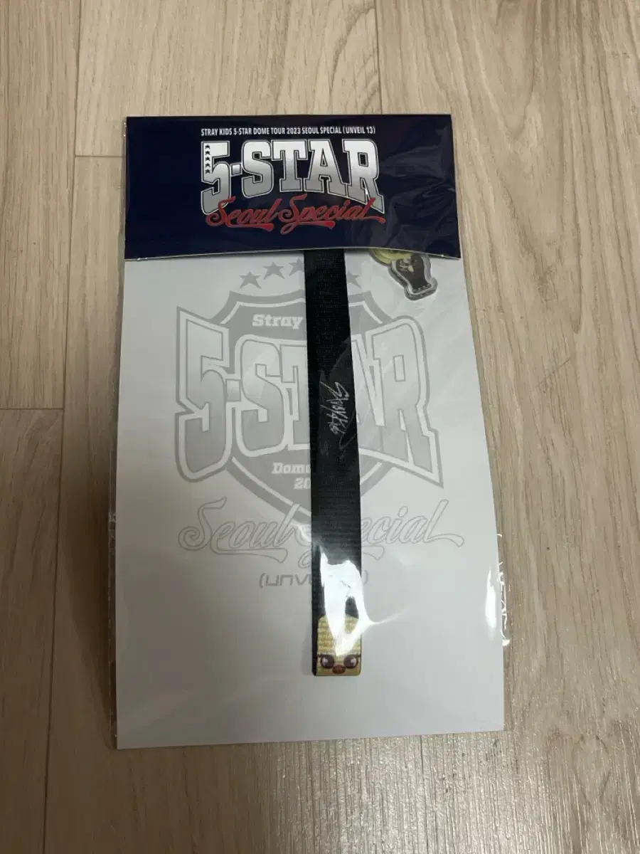 Skz 뽁아리 lightstick Strap FiveStar Seoul Speshcon md