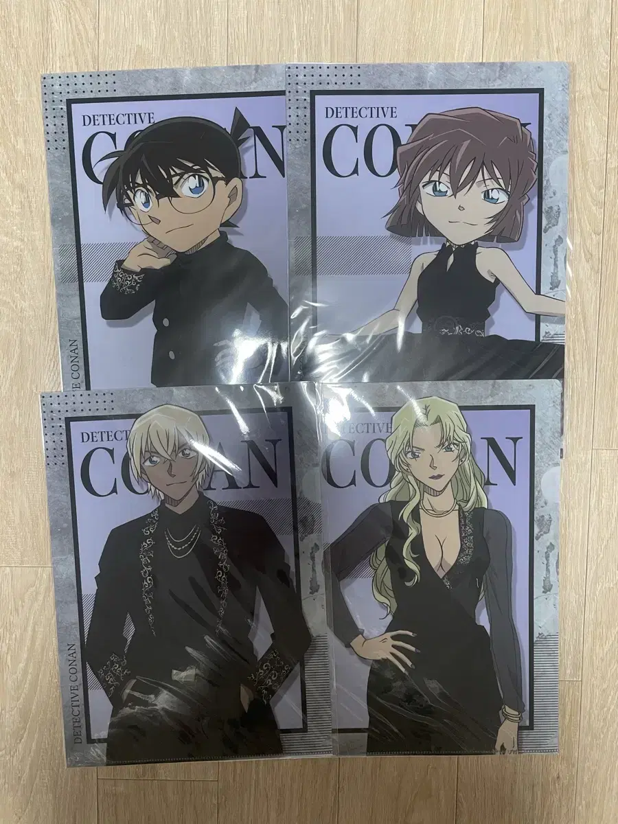 Detective Conan Runway Bourbon Vermouth Haibara Clear File