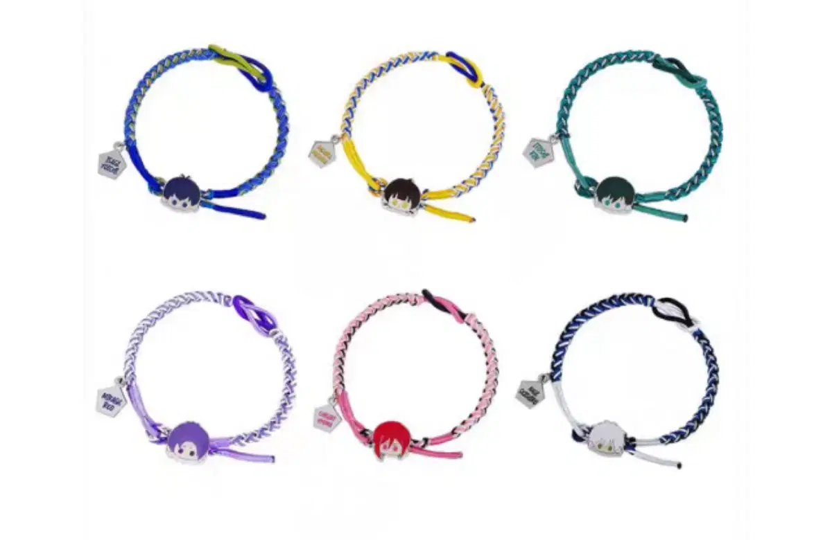 Buncheol) BLUELOCK Mini-Character Bracelet Isagi Bachira Chigiri Nagileo