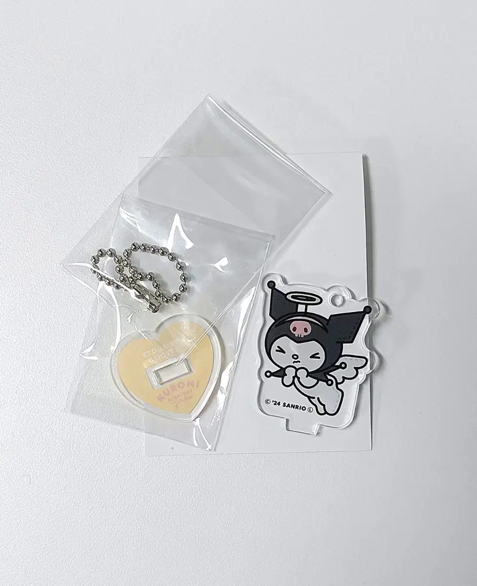 Kuromi acrylic stand keyring