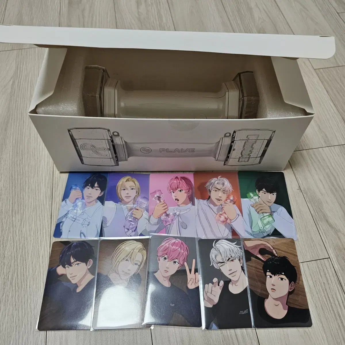 Plave lightstick photocardpack