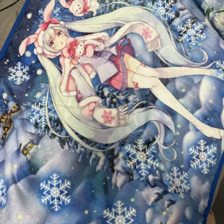 미쿠 snow miku 담요