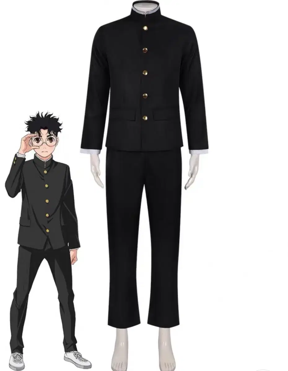 Dandadan Takakura Ken Cosplay Set + Wig Sells