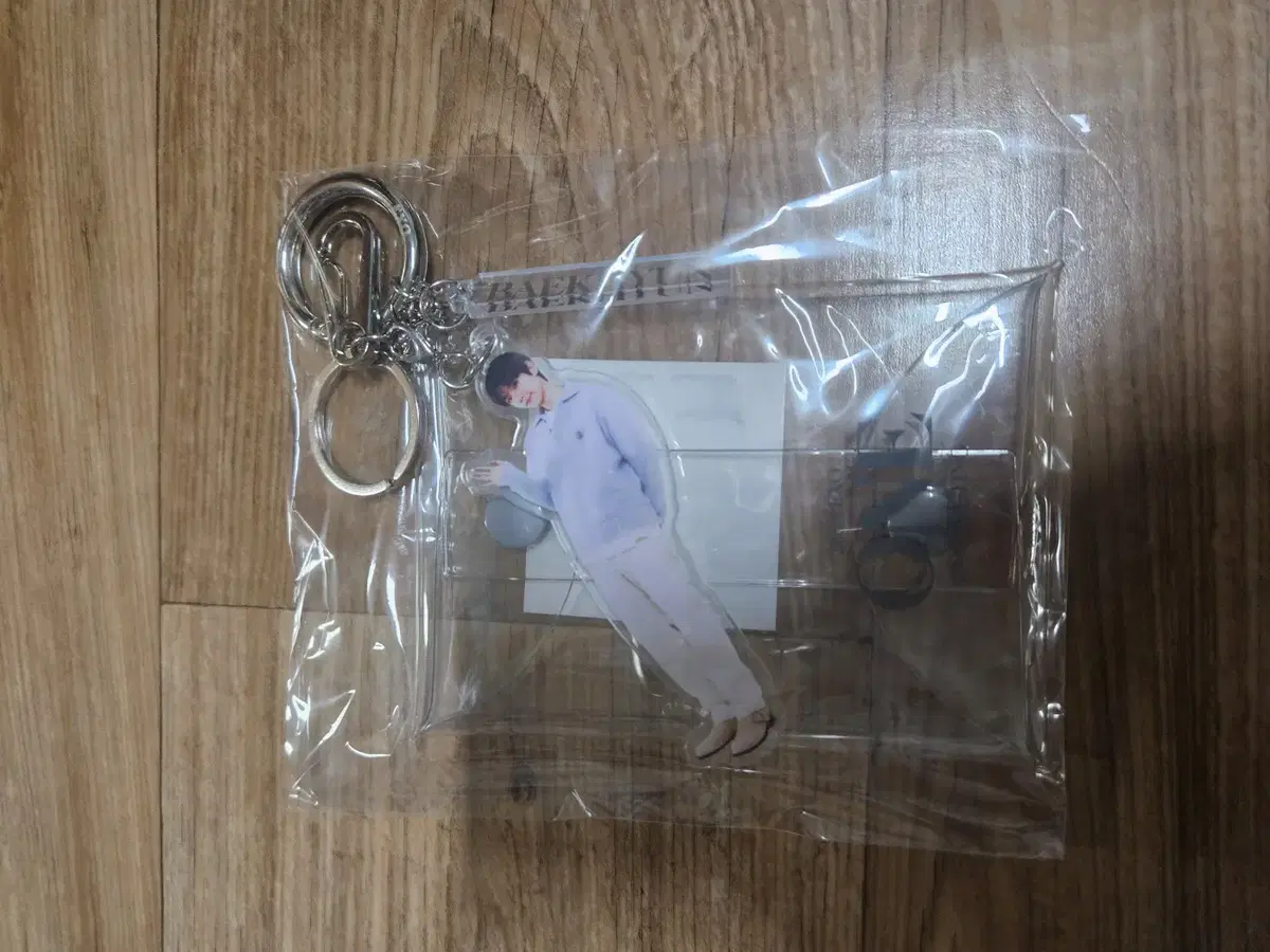 Exo 2024 fanmeeting ONE keyring+PVC pouch Baekhyun version sells