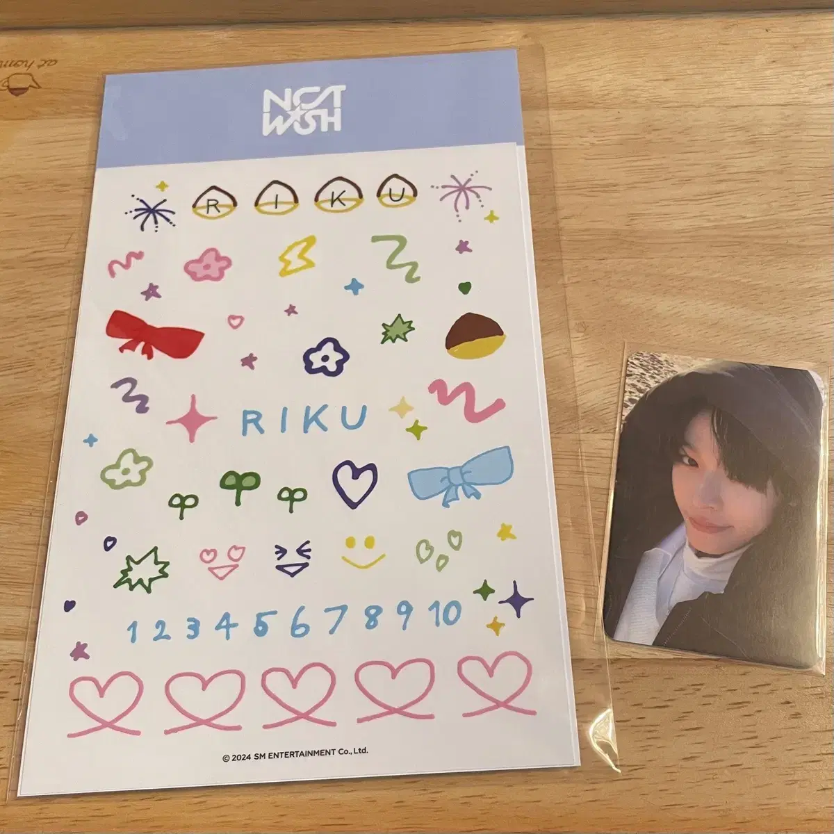 NcityWish DecoSticker + Poka Riku