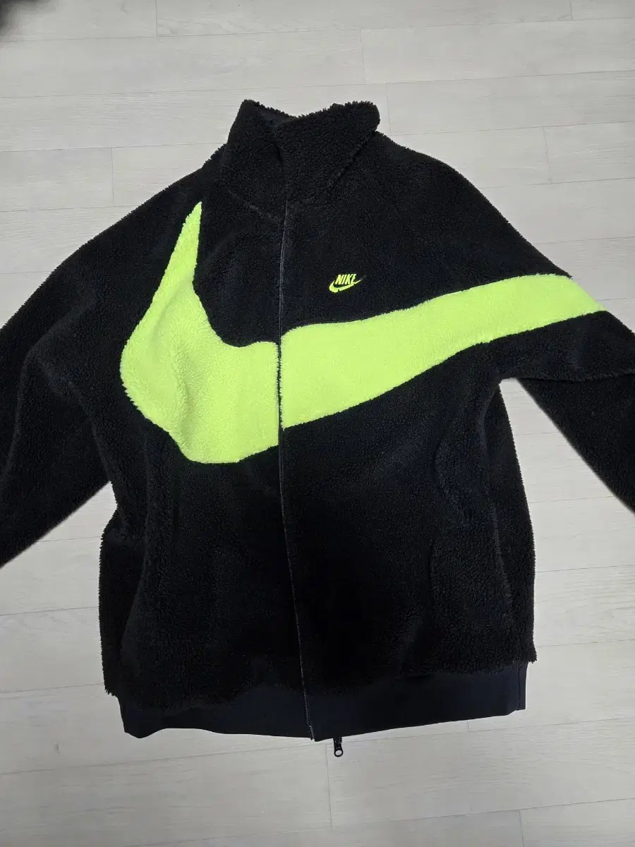 Nike Big Swoosh Reversible Fleece Jacket XXL