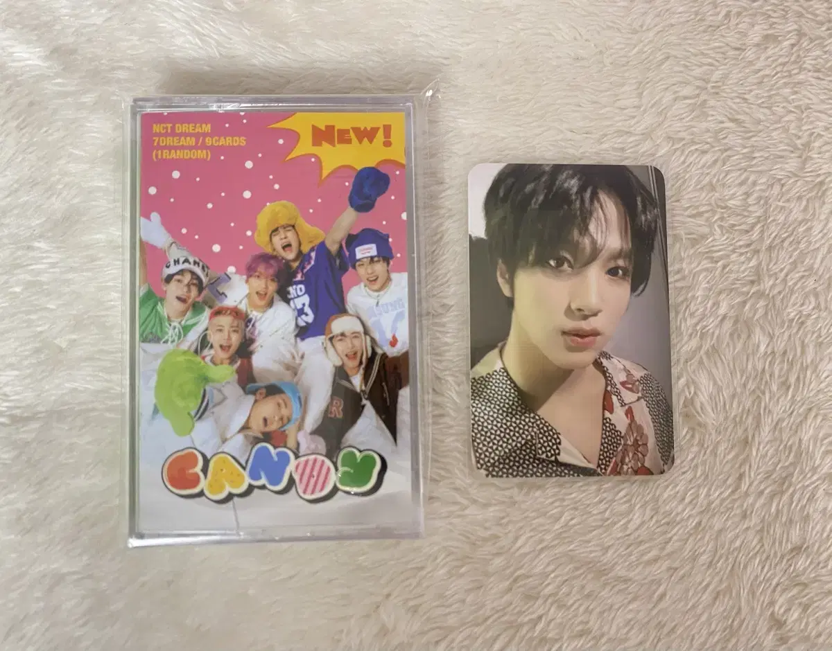 NCT Dream Candy Cassette Tape haechan photocard