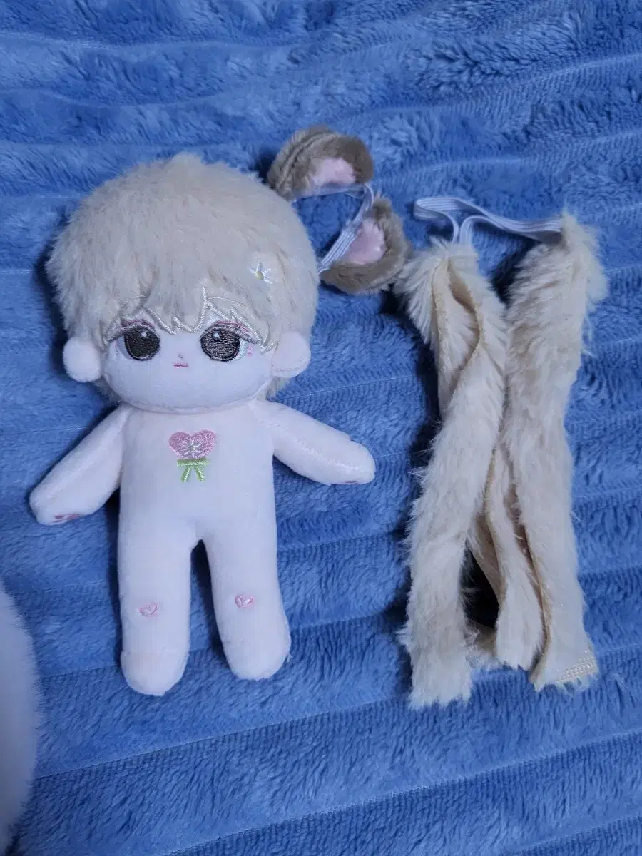 Shamanic Doll 10cm Rabbit Fur Long BearDurie