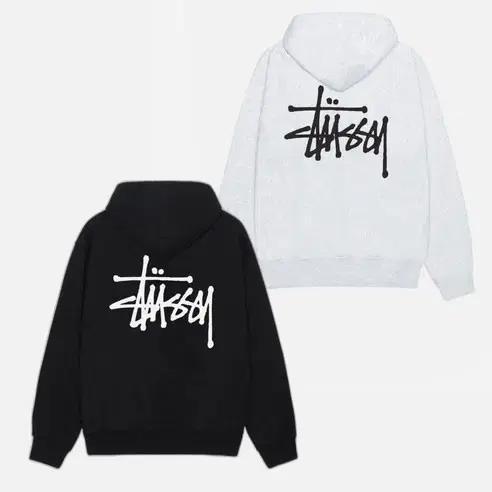 (Genuine, New) Stussy Basic Brushed Hoodie