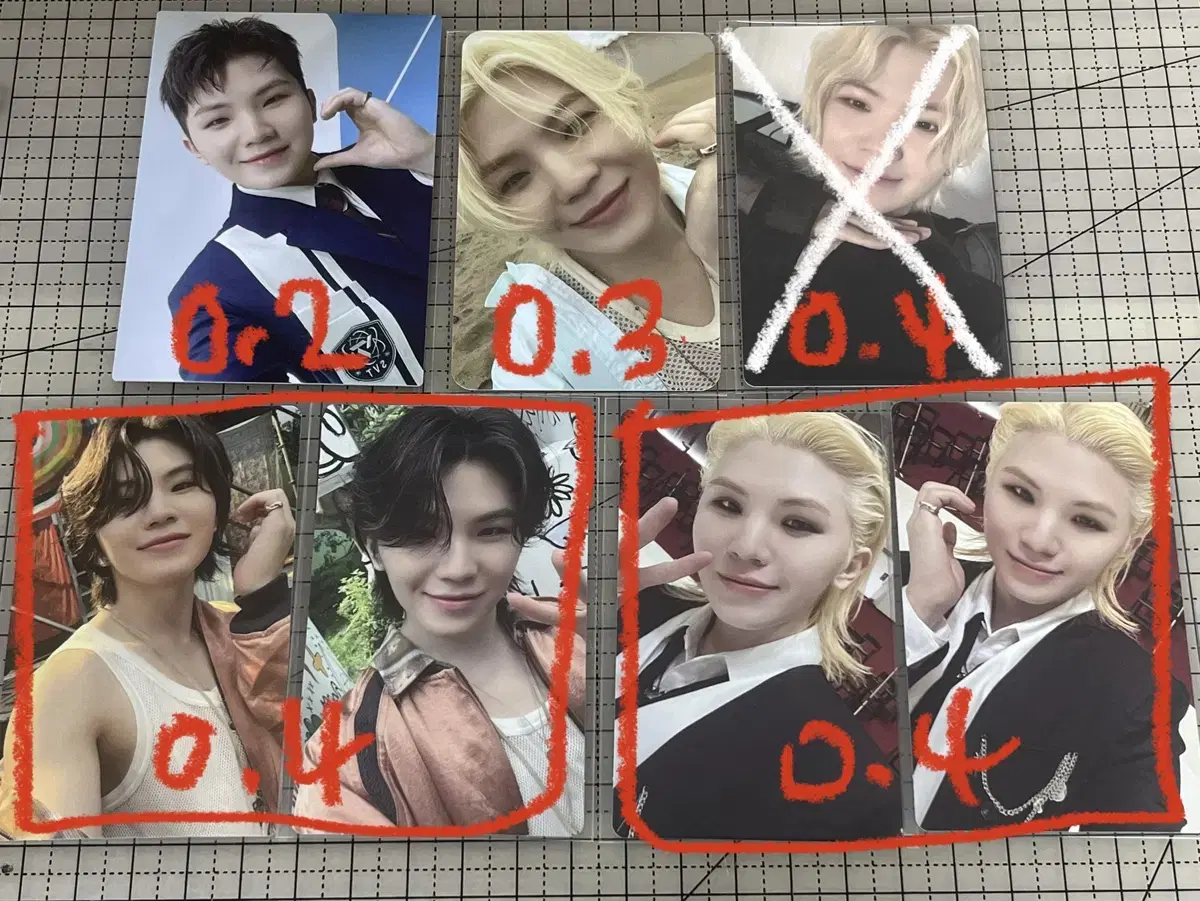 Seventeen woozi photocard sells