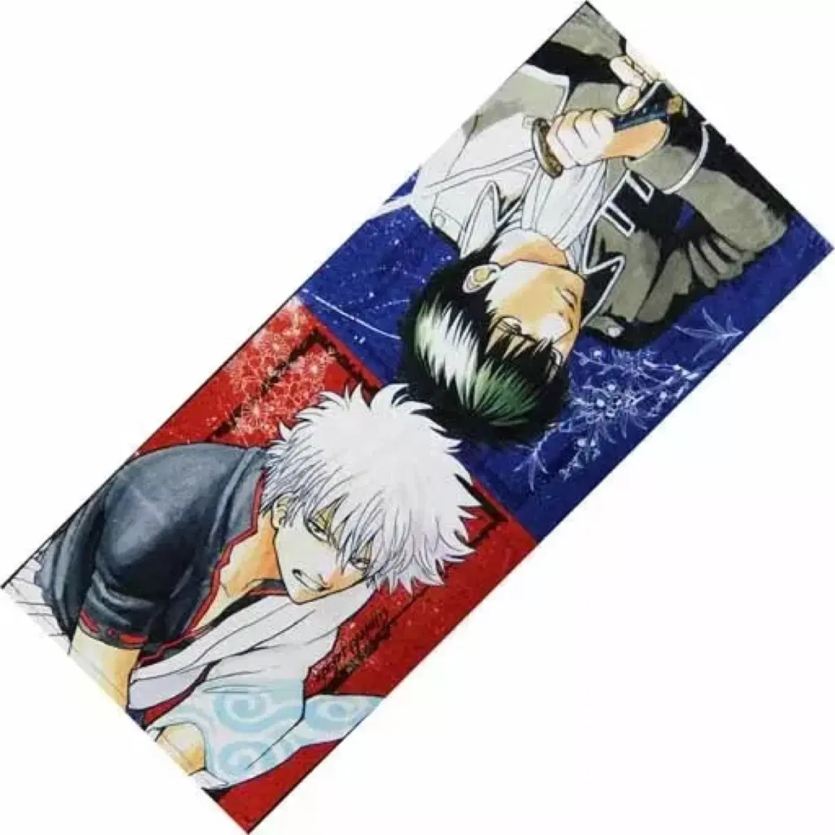 Gintama Gintoki Hijikata Face Towel Fabric Poster