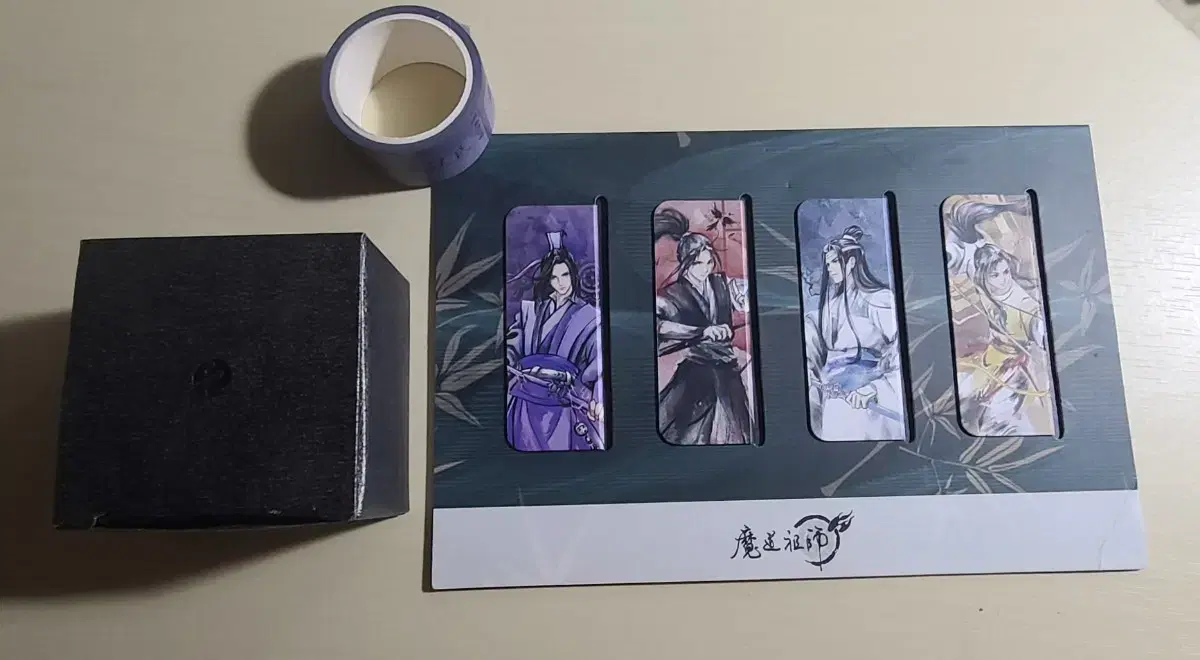 4 Madojo bookmarks + Kangjinghyang candle