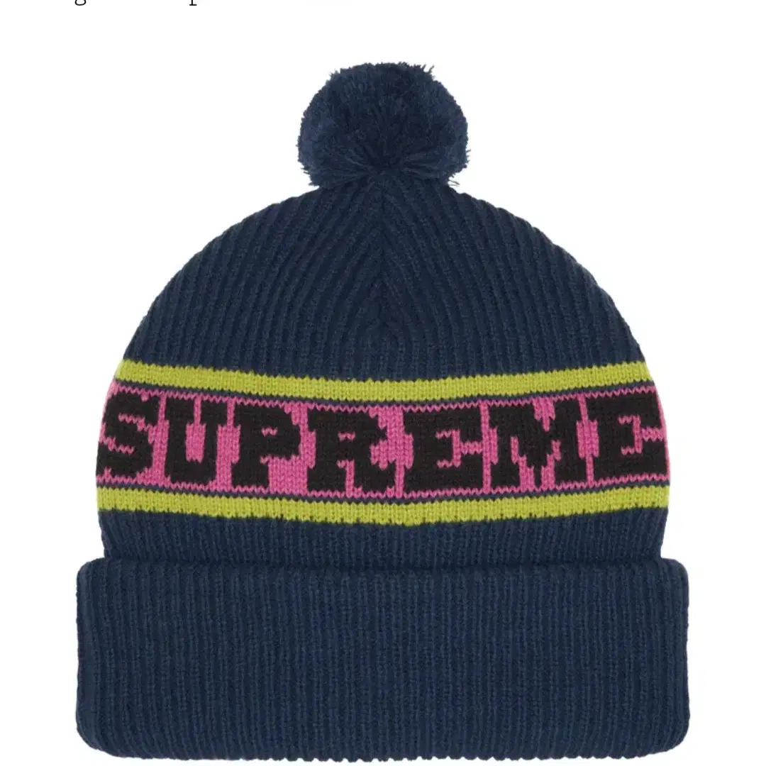 Supreme 슈프림 빅스트라이프 비니 네이비