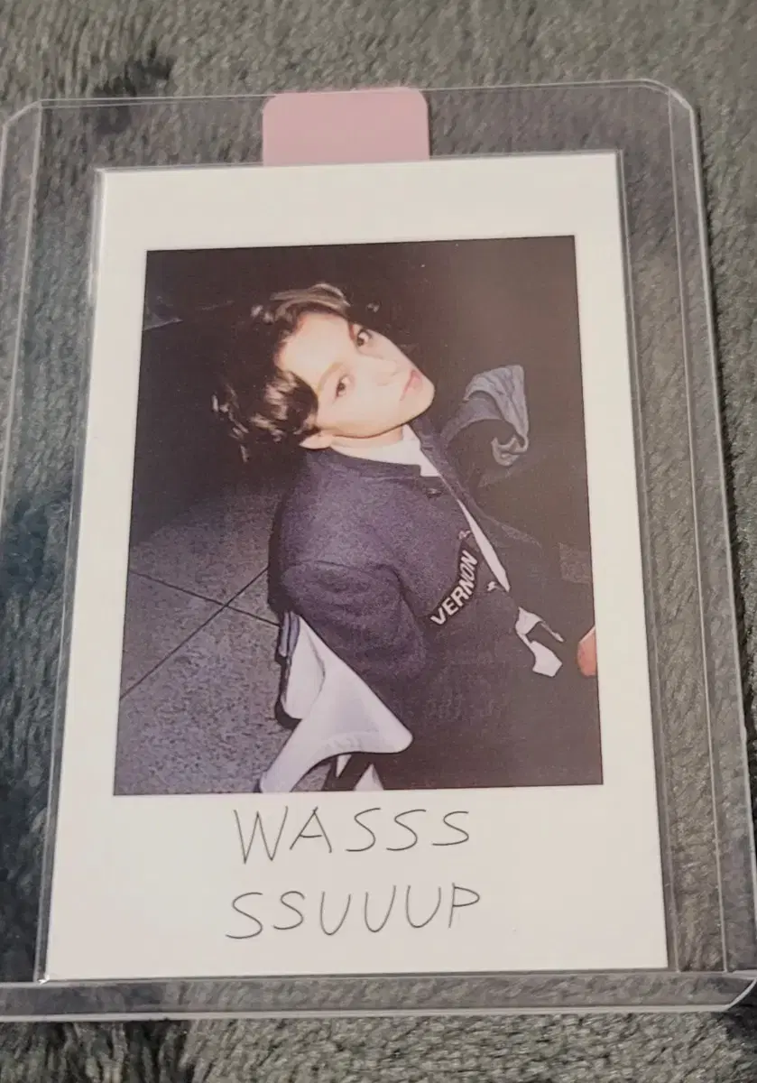 Seventeen vernon photocard wts Boys be boys old polaroid unstanning Disposition