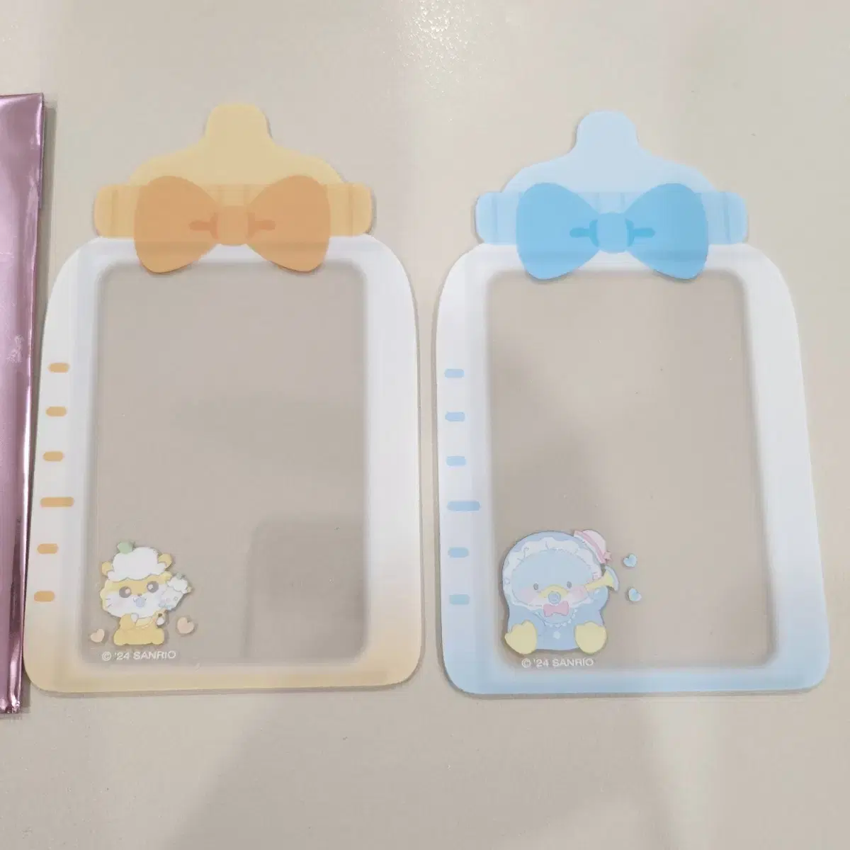 Sanrio Enzoi Idol Secret Milk Bottle Shaped Hard photocard Case