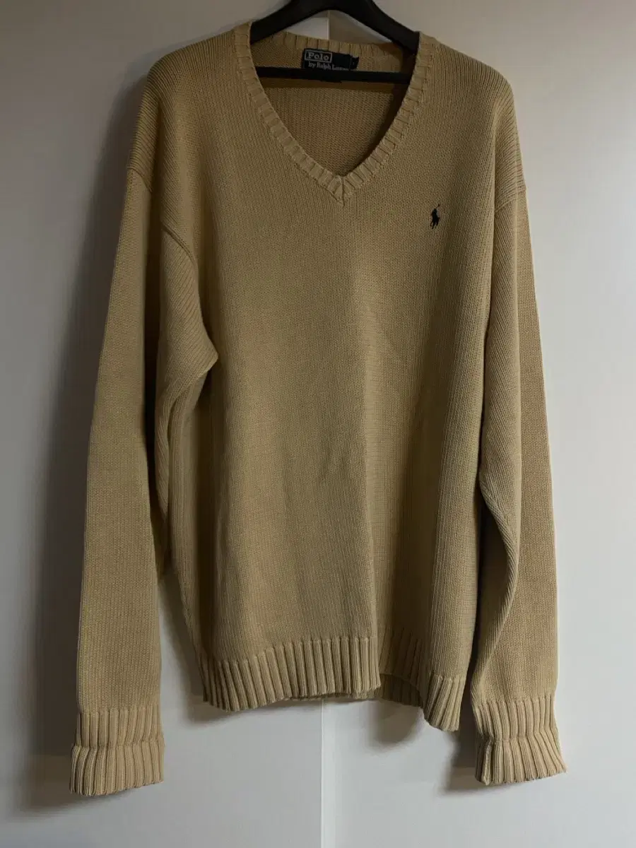 Vintage Polo V-neck Knit Brown 105 sells