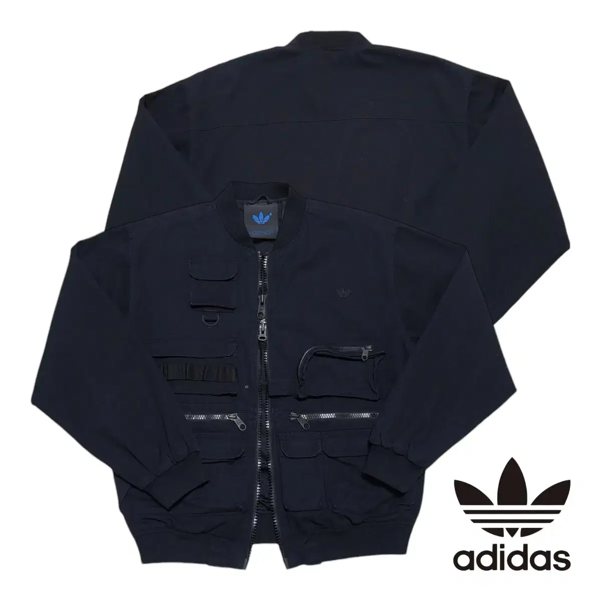 (M) Adidas Utility Jacket Adidas Bloomsbury Tech Jacket Multi Pocket Jacket