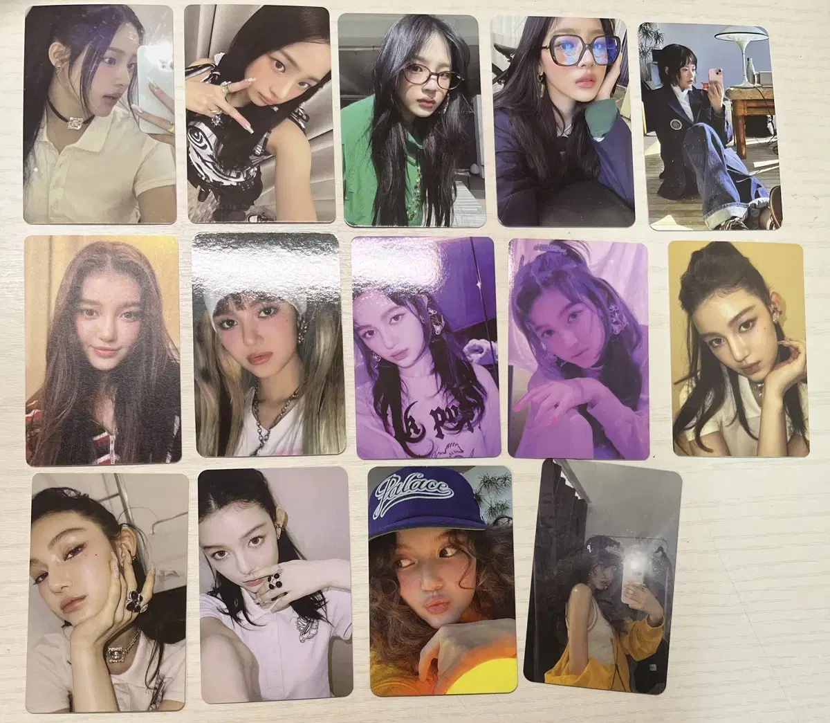 New Jeans minji hanni danielle photocard Get Up HouseWith Attention OMG