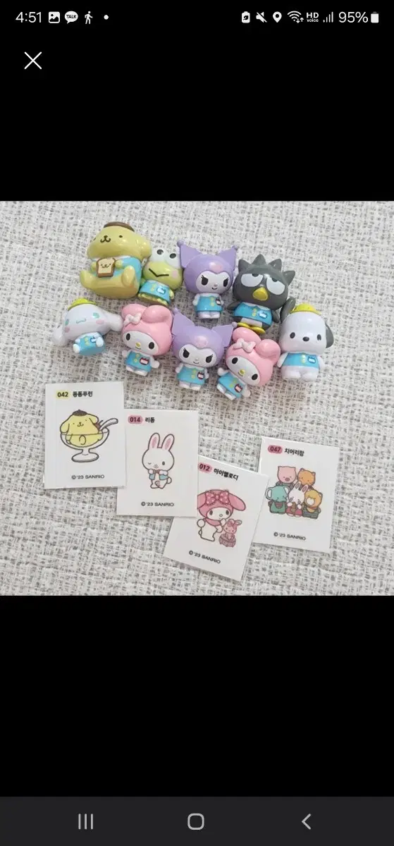 Sanrio Gacha Soda Figures Bandaid Seals Bulk