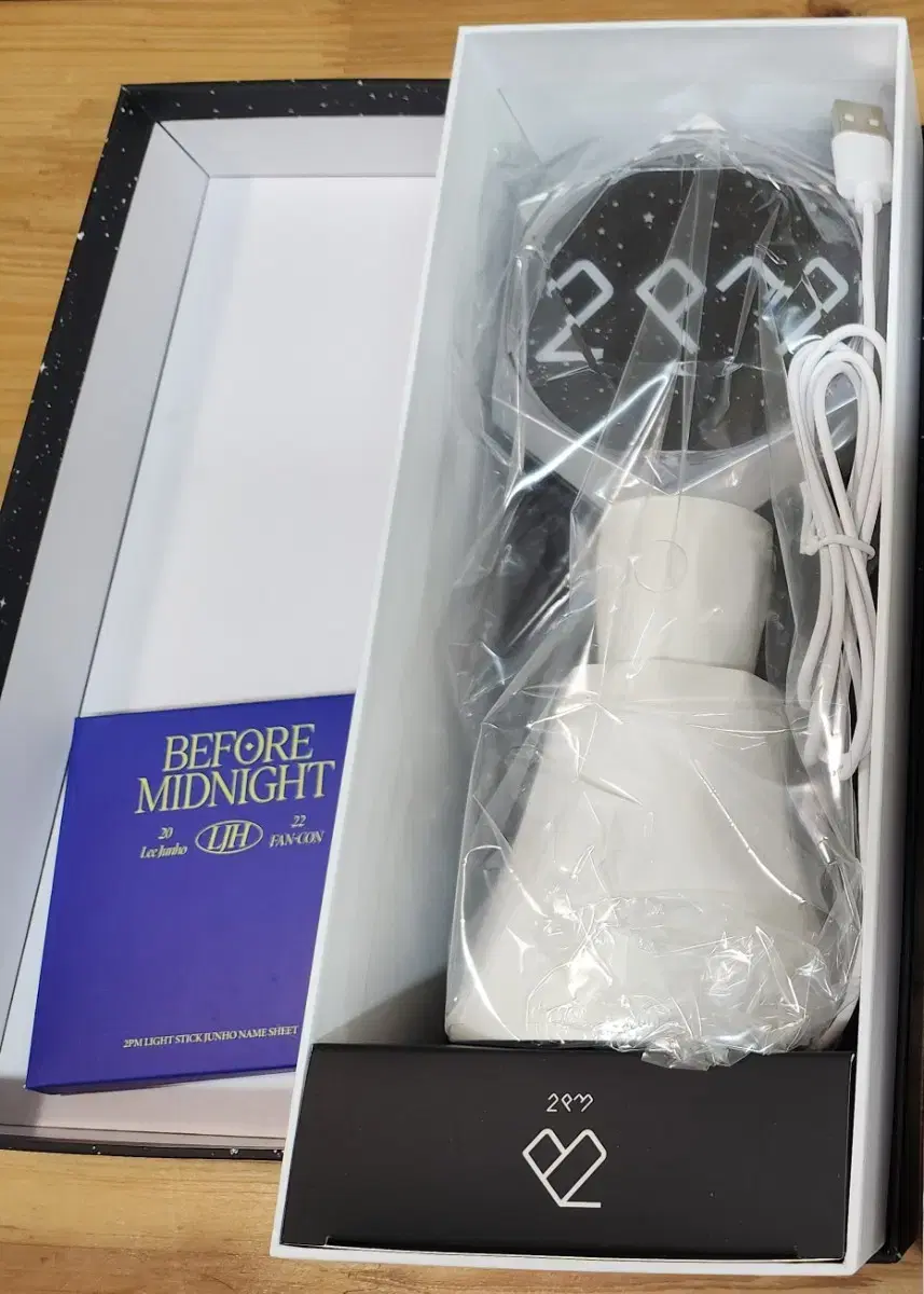 2PM Lightstick + Bimina Namesheet << 미사용 새상품>>