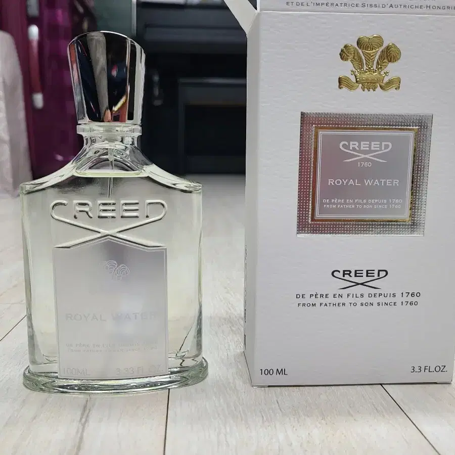 크리드 로얄워터 Royal Water 100ml 새상품