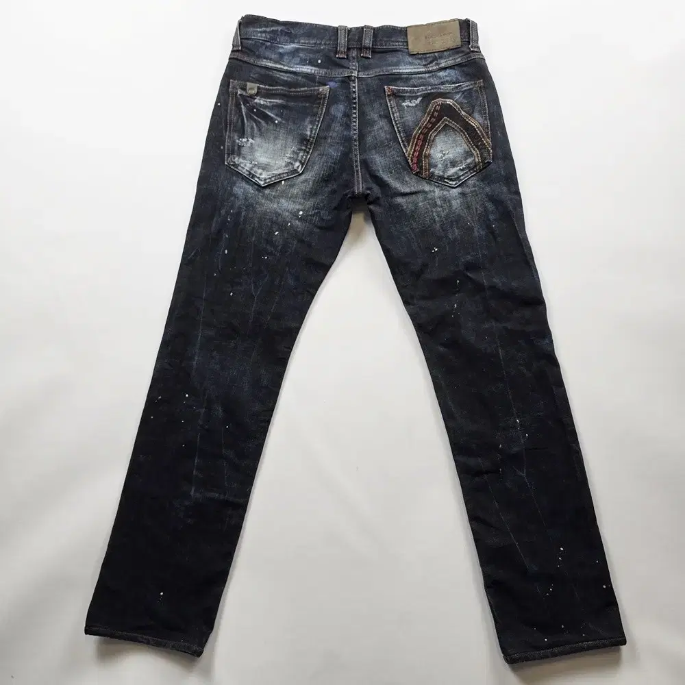 Bucker Lew Jeans Painting Jin Span Size 30 NO.7284