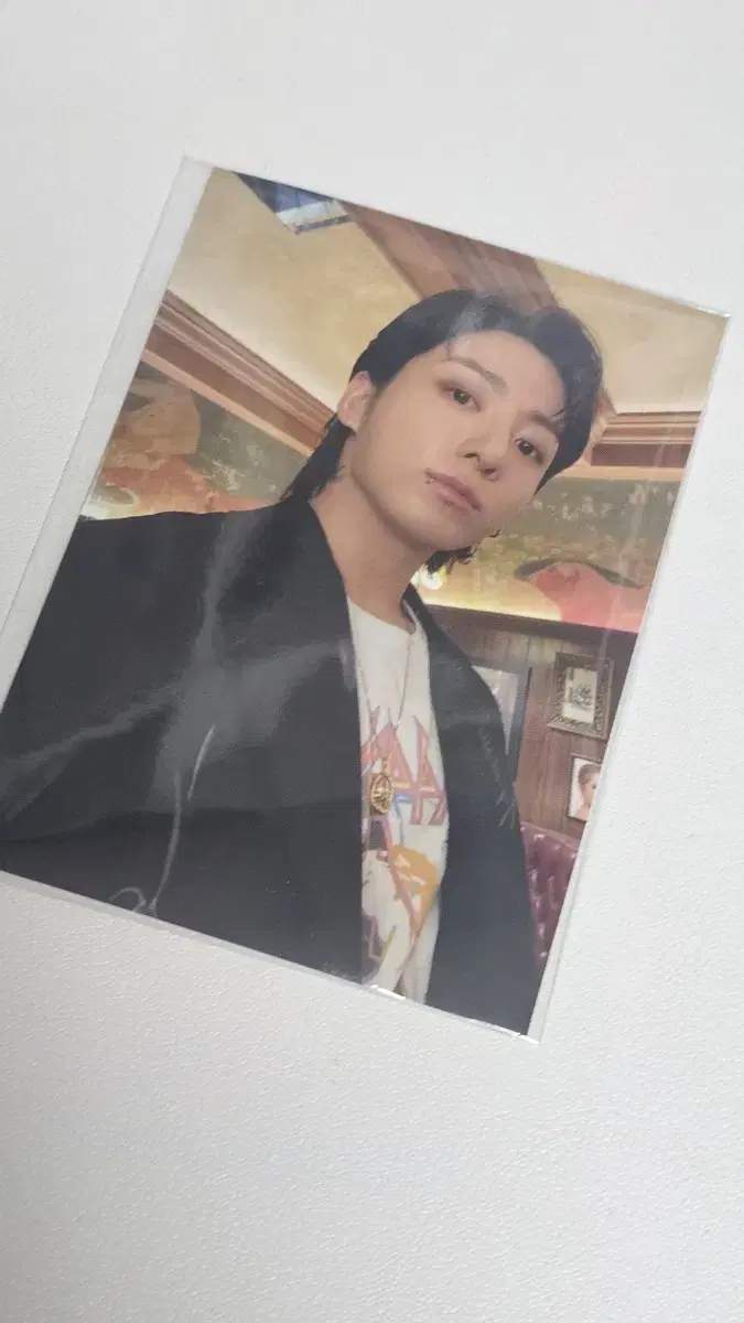 Jungkook Golden Seven Shirt Photocard