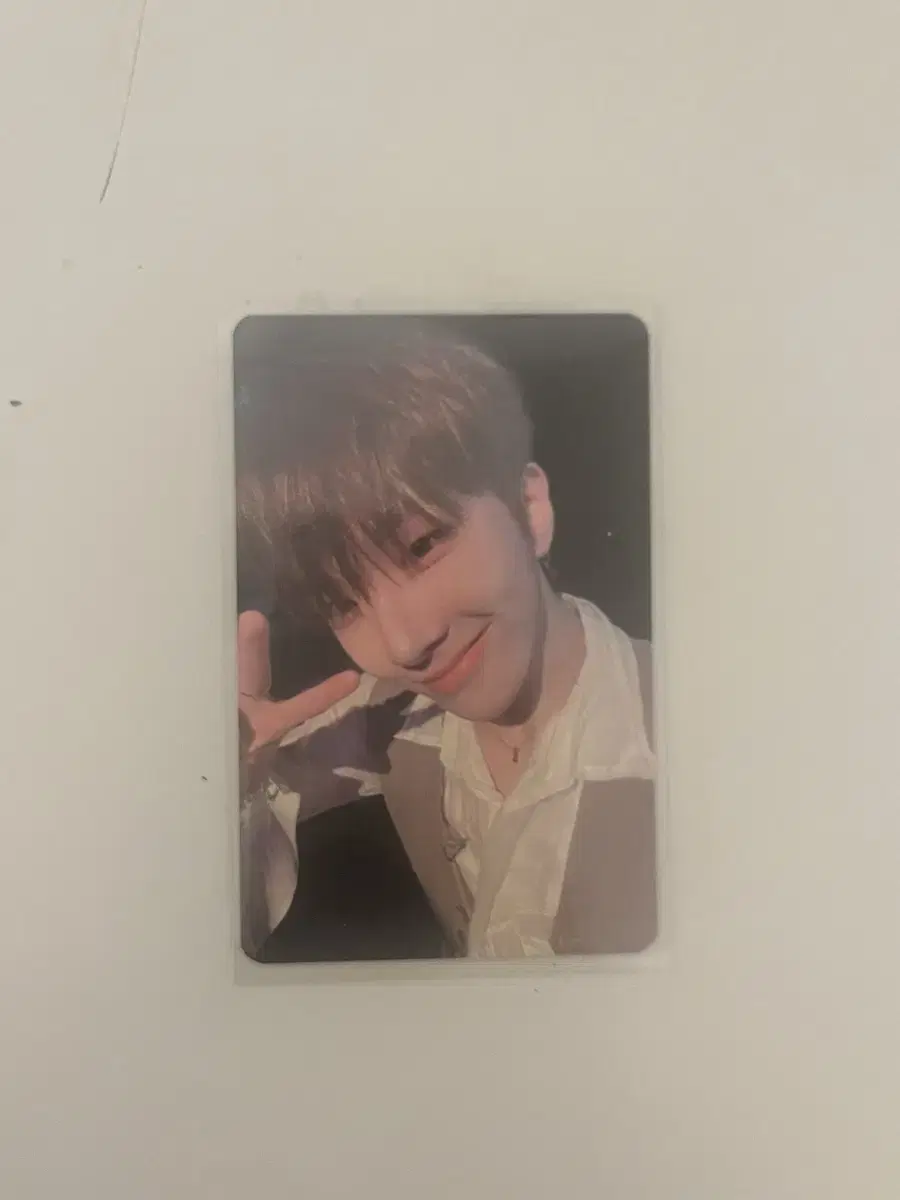 Woonhak Comeback Show photocard Broadcasting