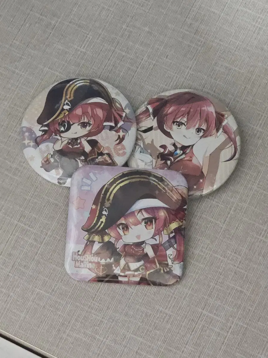 Hololive Hoshomarin Can Badge