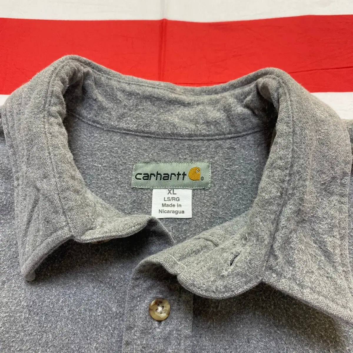 [XL] Carhartt 칼하트 해비 울 워크 셔츠 남방 - n.43