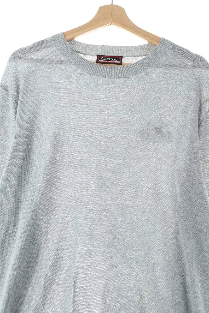 (XL) Kappa Knit Gray Old School Loose Fit - 10682