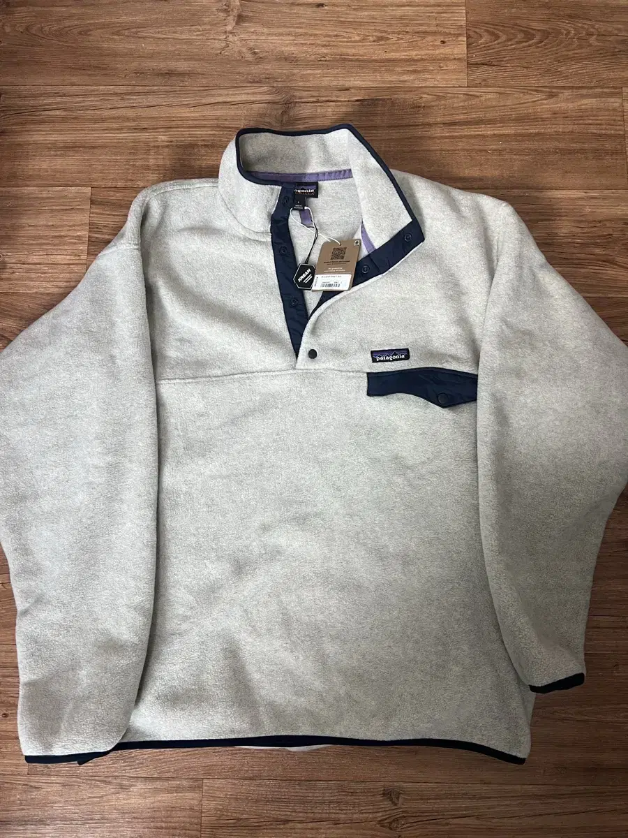 Patagonia Sinchilla SnapTee Fleece Pullover Oatmeal Heather