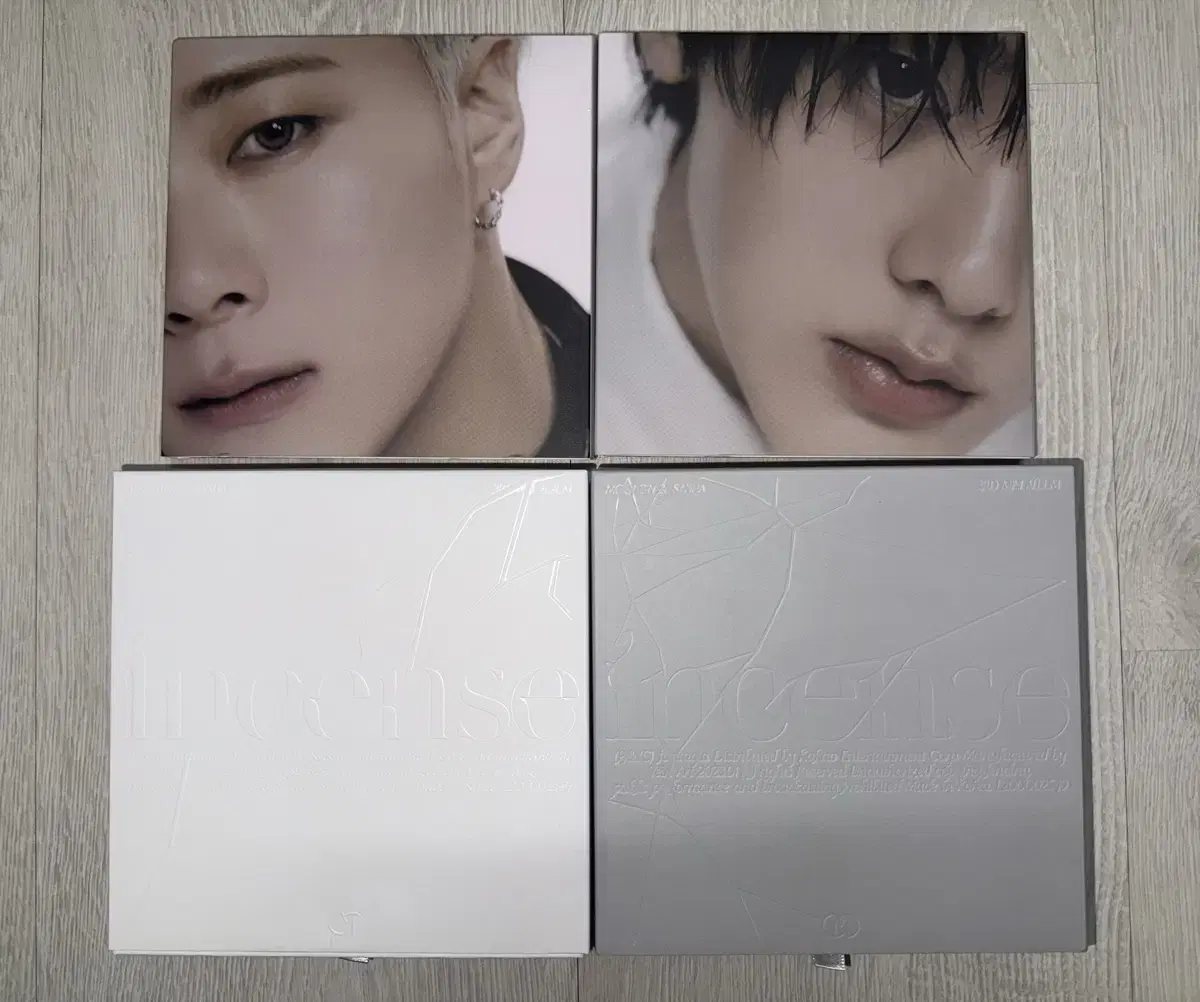 Bulk, full set except riize) astro unsealed albums