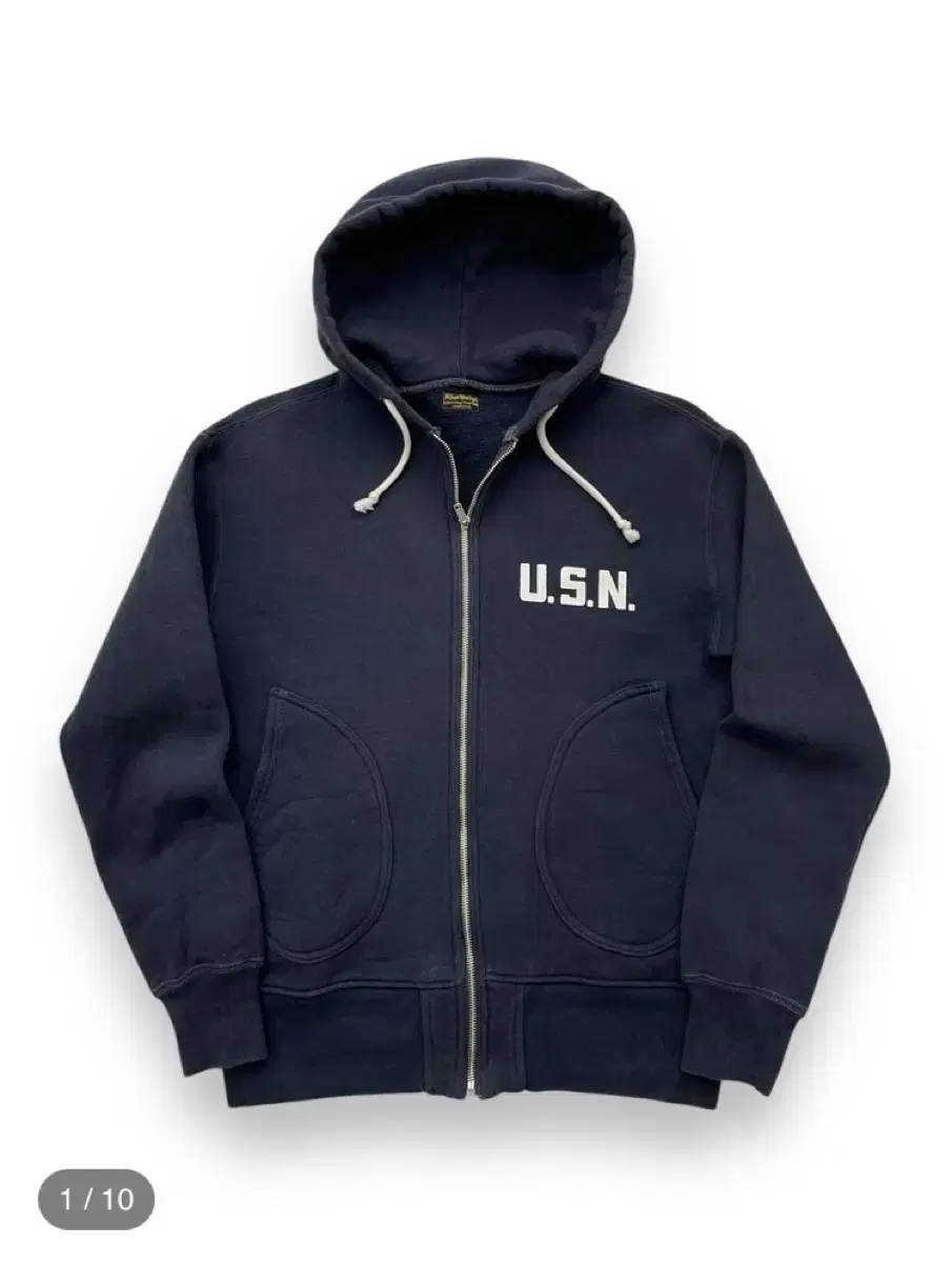 Real McCoy USN Hoodie Zip Up