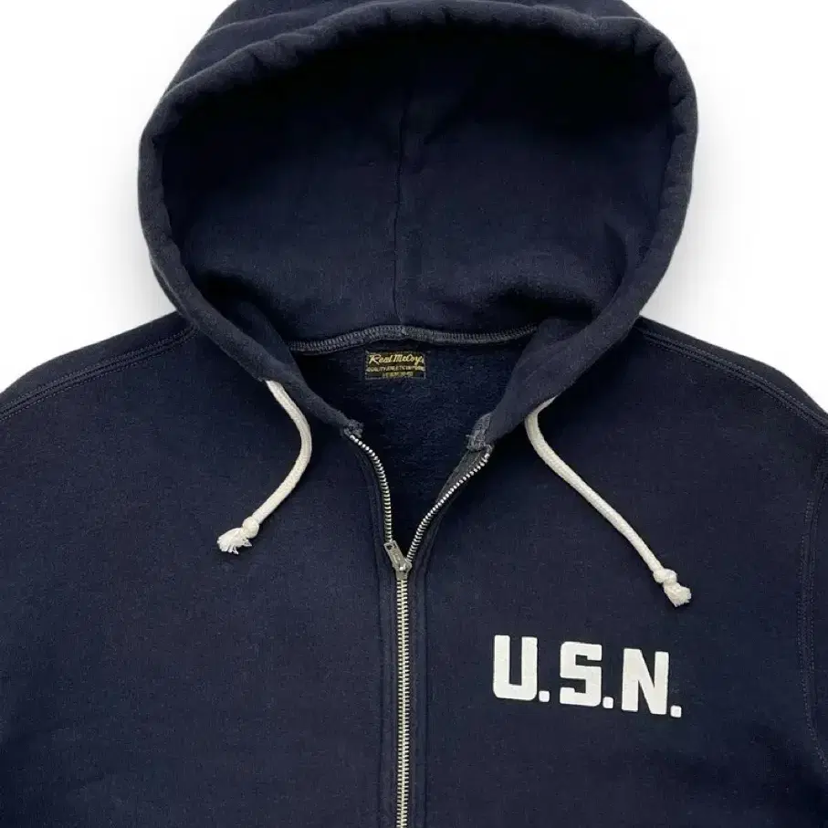 리얼 맥코이 USN 후드집업