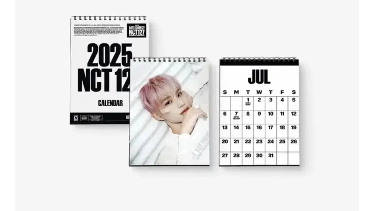 2025 NCT127 Calendar Buncheol