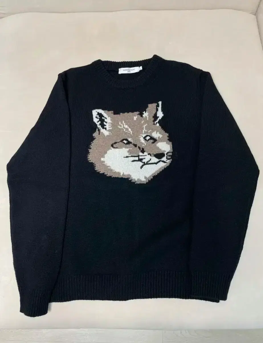 Maison Kitsune Foxhead Knit