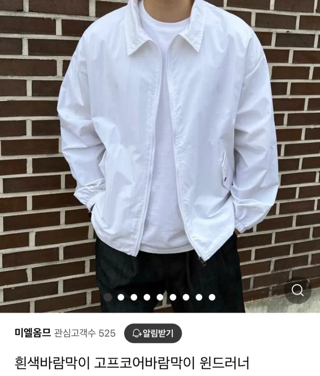 고프코어 바람막이