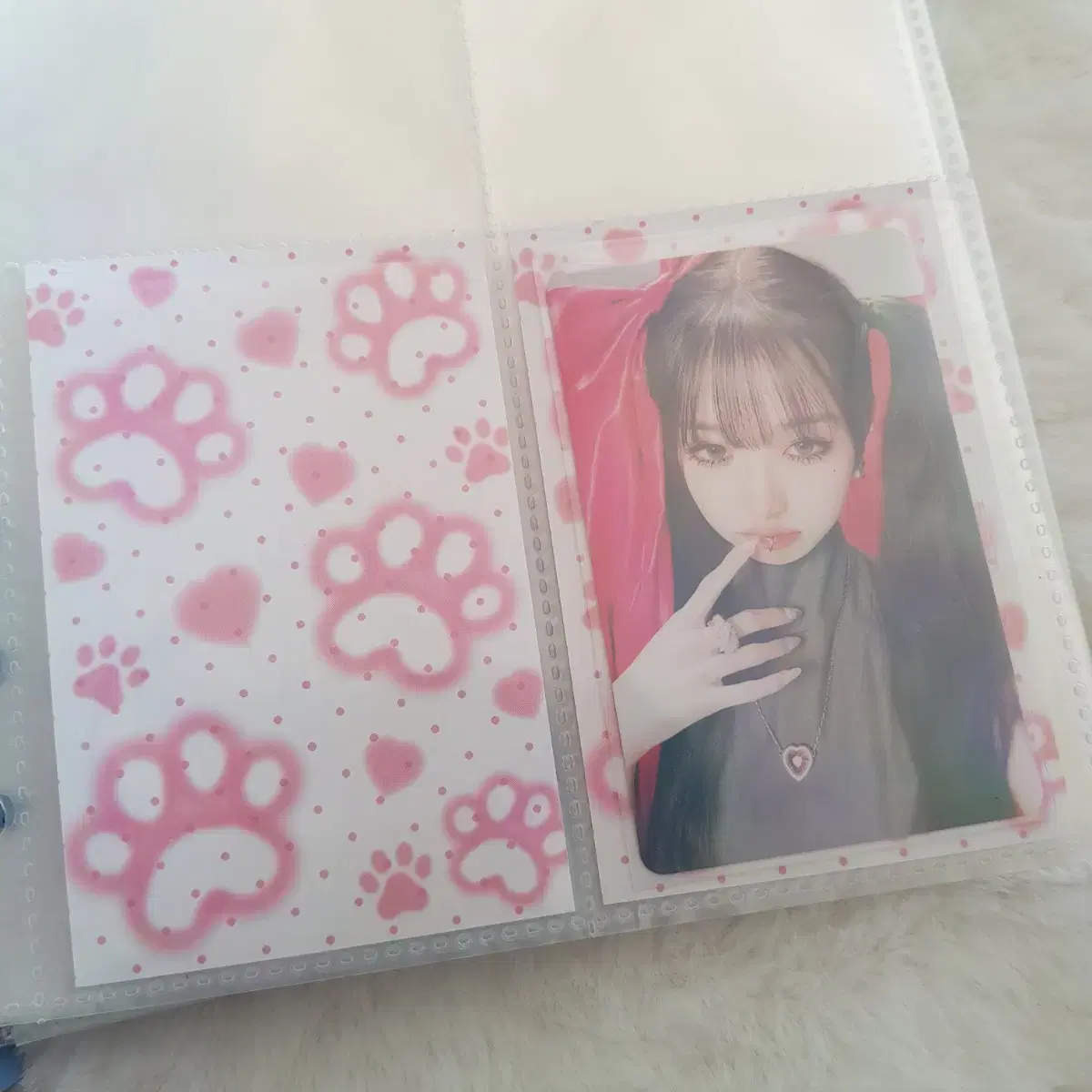 Binder front cover Collectbook back cover (check, puppy paw, patchwork, solid color new design)