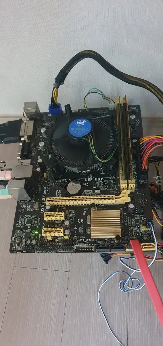 G3260 + ASUS H81M-K + 4G메모리