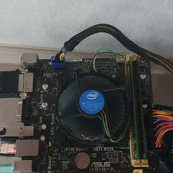 G3260 + ASUS H81M-K + 4G메모리