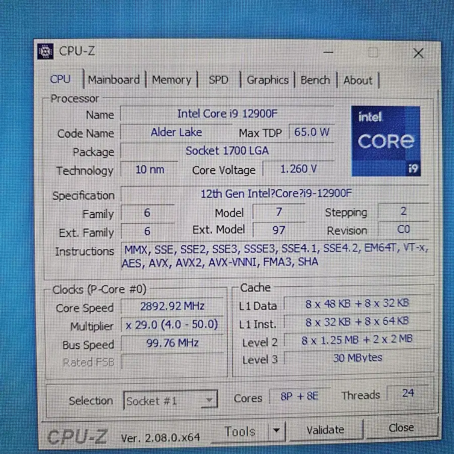 I9 12900F, B760M, DDR5 48GB 보드셋 팝니다