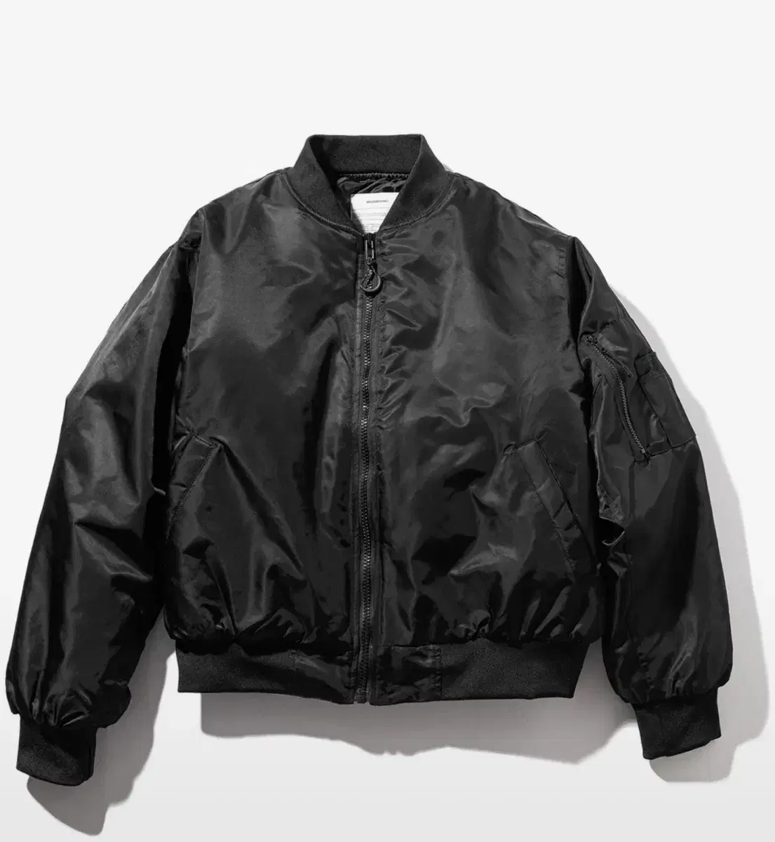 Mass Known Oversized MA-1 Aviation Jumper Jacket MFZPD003-BK