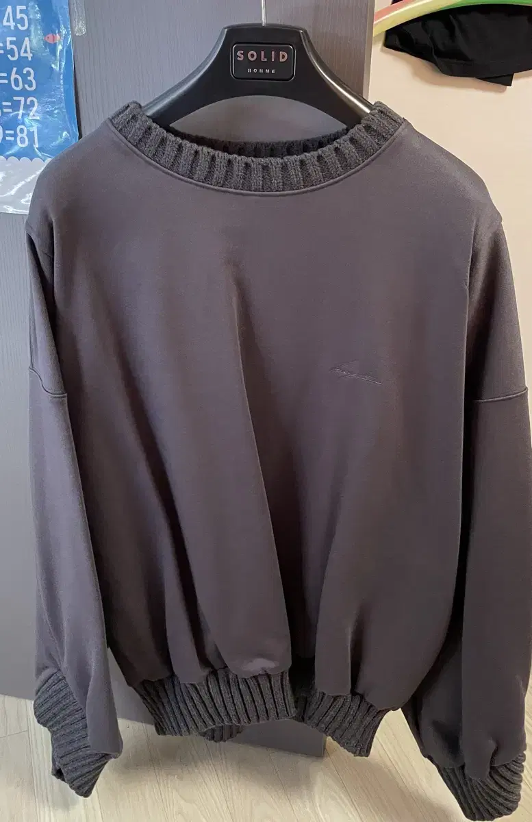 Song Giorgio Homme Tweed Ribbed Sweater 100 size