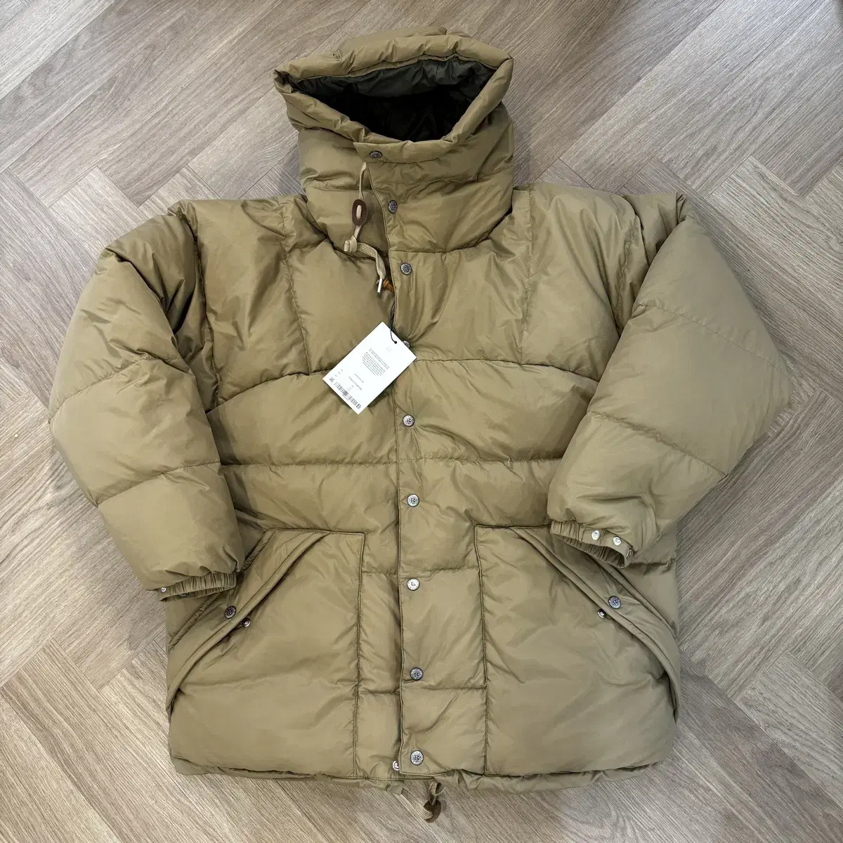 Non-Heavyweight Sierra Duck Down Puffer Parka - Tan - Size 2