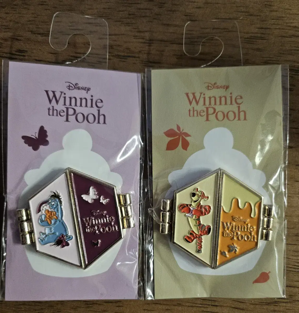 Disney's Tigger and Eeyore Hinged Badge is now for sale