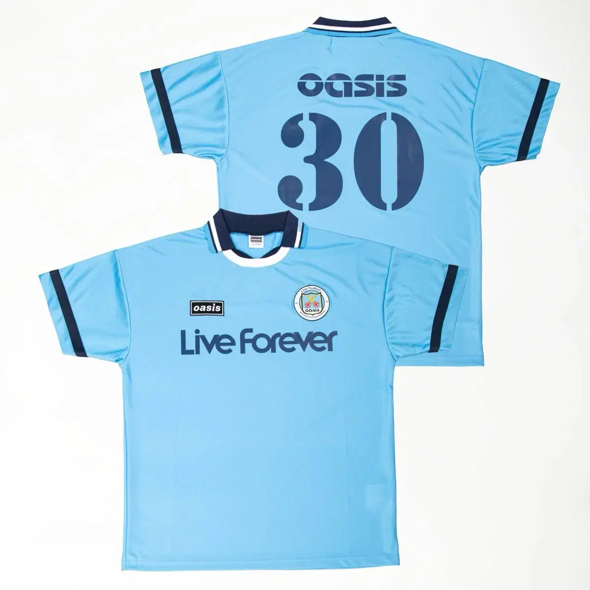 New) Oasis Japan Wartime Live Forever Football Jersey XL