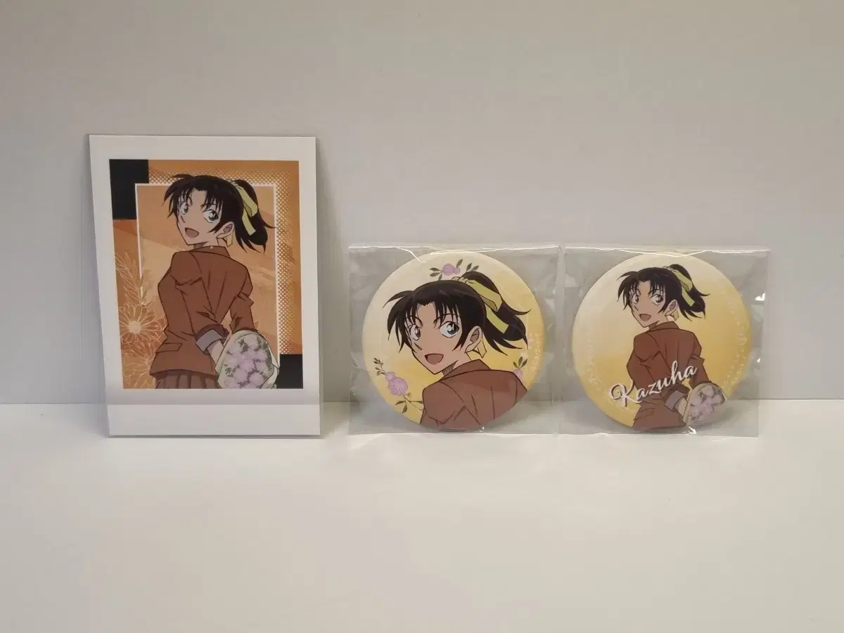 conan toyamaKazuha SeoKaeyoung Badge Pasha