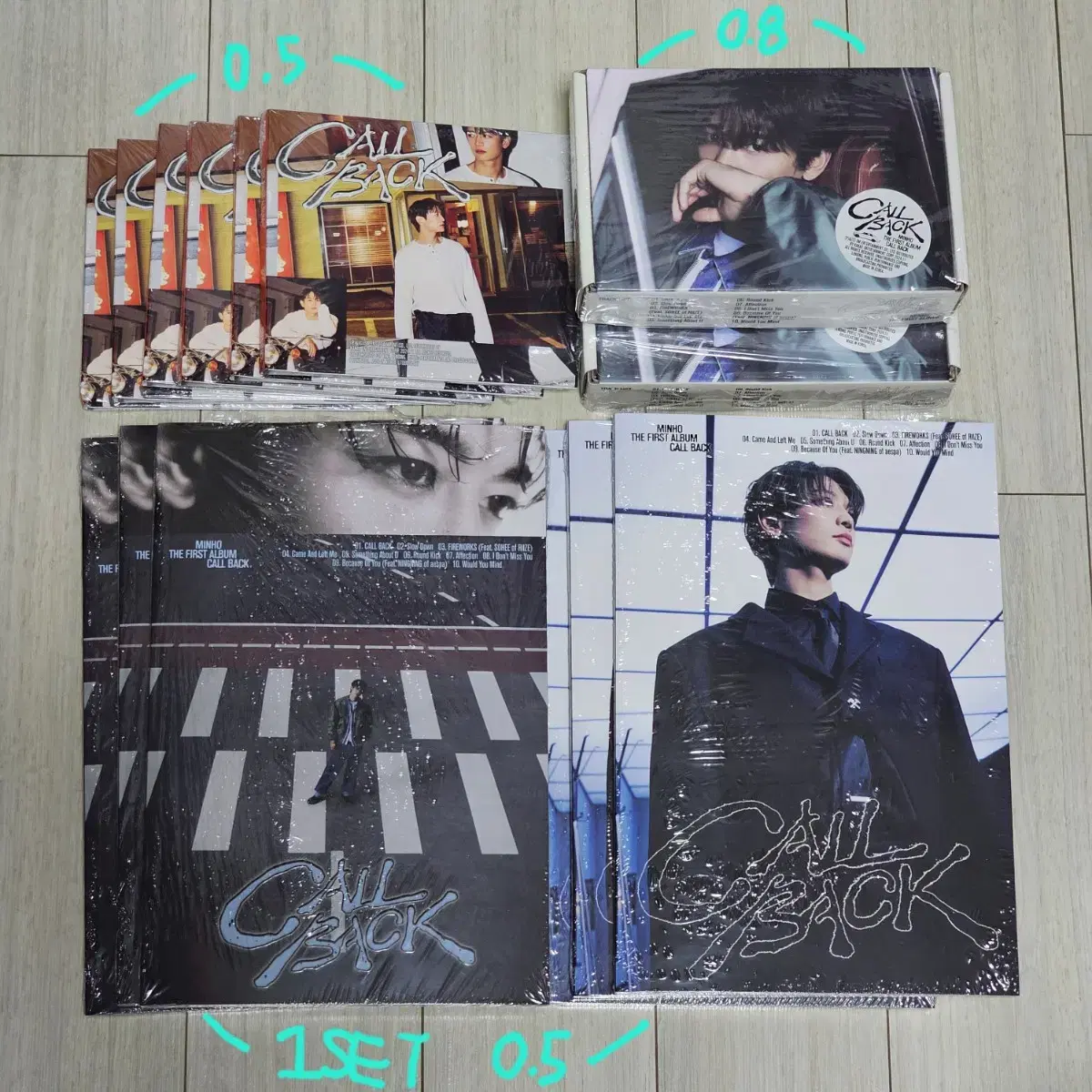 Minho Callback Half Unsealed Album