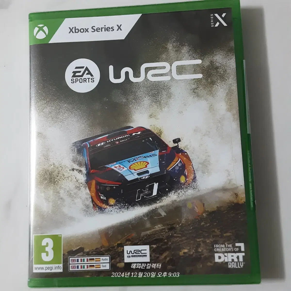 XBOX EA SPORTS WRC 영국판